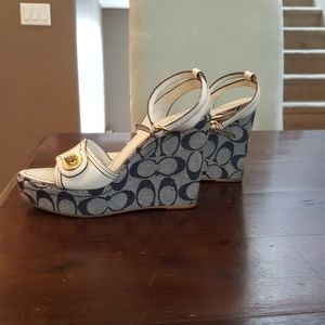 Coach wedges